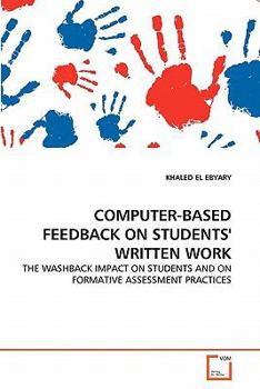 Paperback Computer-Based Feedback on Students' Written Work Book