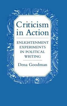 Hardcover Criticism in Action Book