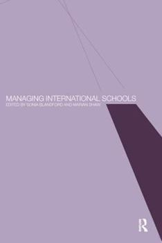Hardcover Managing International Schools Book