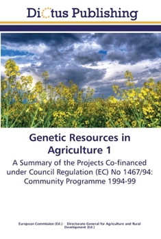 Paperback Genetic Resources in Agriculture 1 Book