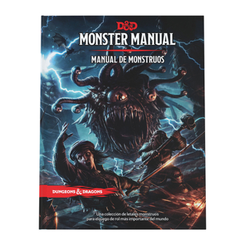 Hardcover Monster Manual: Manual de Monstruos de Dungeons & Dragons (Reglamento Básico del Juego de Rol D&d) [Spanish] Book