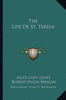 Paperback The Life Of St. Teresa Book