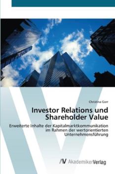 Paperback Investor Relations und Shareholder Value [German] Book