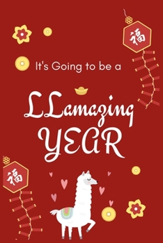It's Going to be a LLamazing Year: Cute Llama Line Journal and Happy New Year Notebook