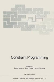 Paperback Constraint Programming Book