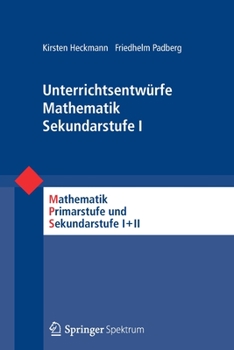 Paperback Unterrichtsentwürfe Mathematik Sekundarstufe I [German] Book