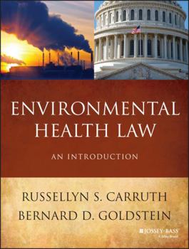 Paperback Environmental Health Law: An Introduction Book