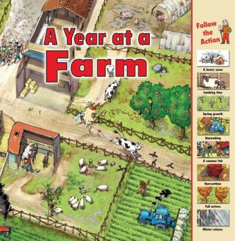 A Year at a Farm (Time Goes By) - Book  of the Time Goes By