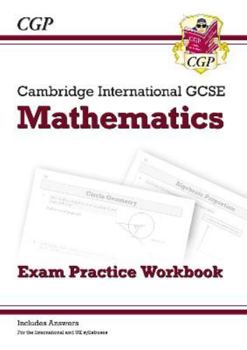 Paperback New Cambridge International GCSE Maths Exam Practice Workbook - Core & Extended: perfect for catch-up and the 2022 and 2023 exams (CGP IGCSE 9-1 Revision) Book