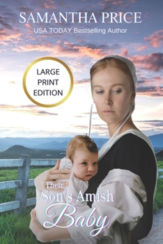 Paperback Their Son's Amish Baby LARGE PRINT Book