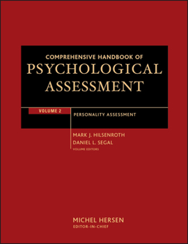 Comprehensive Handbook of Psychological Assessment, Personality Assessment (Comprehensive Handbook of Psychological Assessment)