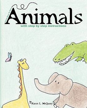 Paperback Learn How to Draw Animals Book