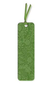 Misc. William Morris: Seaweed Artisan Art Vegan Leather Bookmarks (Pack of 10) Book