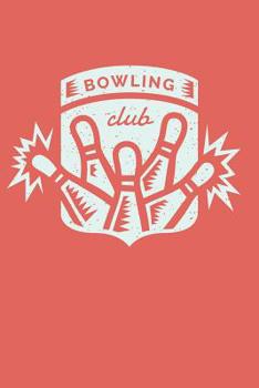 Bowling Club: 6x9 Graph Paper Notebook, 120 pages