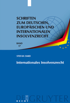 Hardcover Internationales Insolvenzrecht [German] Book