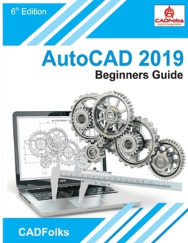 Paperback AutoCAD 2019 Beginners Guide Book