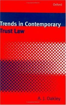 Hardcover Trends in Contemporary Trust Law Book