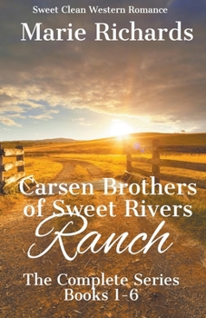 Paperback Carsen Brothers of Sweet Rivers Ranch: Complete Series Book