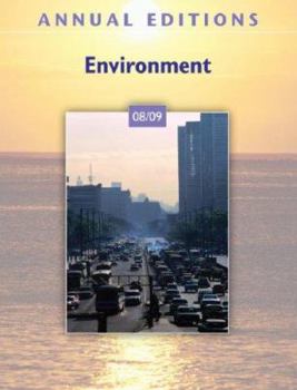Paperback Annual Editions: Environment 08/09 Book