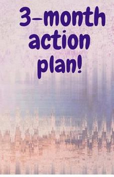 Paperback 3-Month Action Plan!: Dot Grid Journal / Dot Grid Notebook With 100 Pages Book