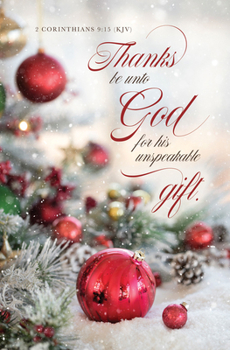 Misc. Bulletin - Christmas - Thanks Be Unto God Book