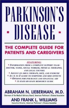 Paperback Parkinson's Disease: The Complete Guide for Patients and Caregivers Book