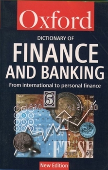 Paperback A Dictionary of Finance and Banking Book