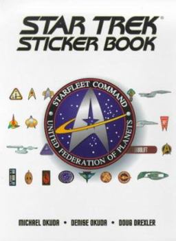 Paperback The Star Trek Sticker Book