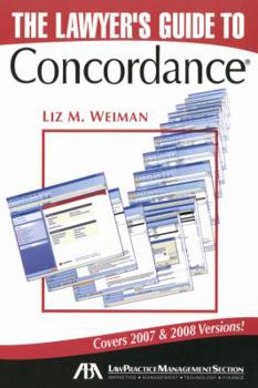 Paperback The Lawyer's Guide to Concordance Book