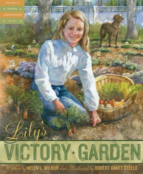 Hardcover Lily's Victory Garden Book
