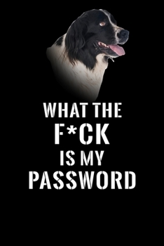 What The F*CK Is My Password, Landseer: Password Book Log & Internet Password Organizer, Alphabetical Password Book, password book Landseer and ... 6 x 9 inches (Internet Password Logbook)