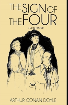 Paperback The Sign of the Four Illustrated Book