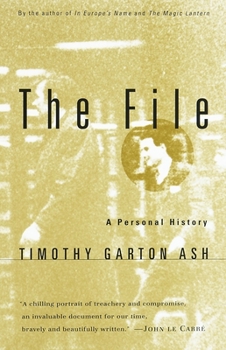 Paperback The File: A Personal History Book