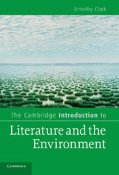 Hardcover The Cambridge Introduction to Literature and the Environment Book