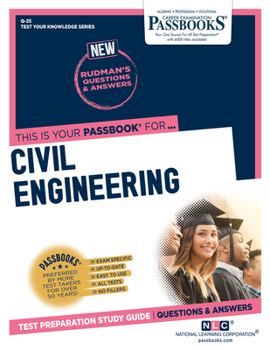 Paperback Civil Engineering (Q-25): Passbooks Study Guide Volume 25 Book