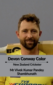 Paperback Devon Conway Color: New Zealand Cricketer Book