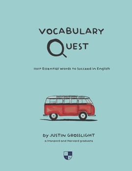 Paperback Vocabulary Quest: 1101+ Essential Words to Succeed in English Book