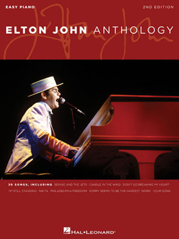 Paperback Elton John Anthology Book