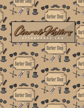 Paperback Church Visitors Attendance Log Book