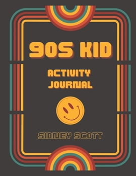 Paperback 90's Kid Activity Journal Book