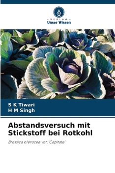 Paperback Abstandsversuch mit Stickstoff bei Rotkohl [German] Book