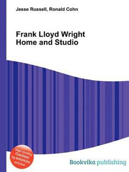 Paperback Frank Lloyd Wright Home and Studio Book