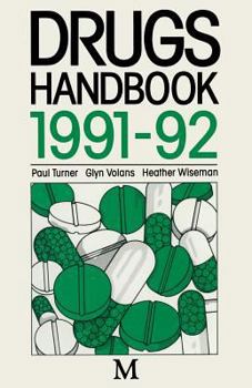 Paperback Drugs Handbook 1991-92 Book