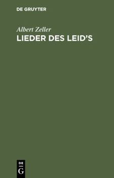 Hardcover Lieder Des Leid's [German] Book