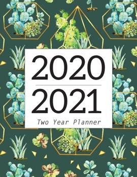 2020-2021 Two Year Planner: 24 Months Calendar, Monthly Schedule Organizer, 2 Year Appointment Calendar for The Next Two Years , Business Personal ... Agenda planner) Cute Gift for Women
