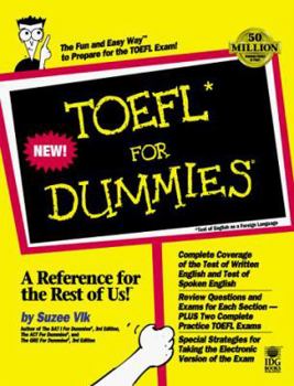 Paperback TOEFL for Dummies [With *] Book