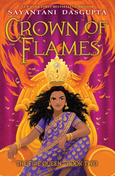 Hardcover Crown of Flames (the Fire Queen #2) Book