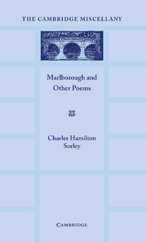 Paperback Marlborough and Other Poems Book