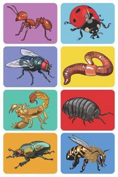 Paperback "Bugs": A Good Glue Notebook with 108 Graph Paper Pages Book