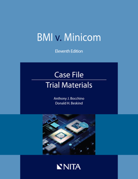 Paperback BMI v. Minicom: Case File, Trial Materials Book